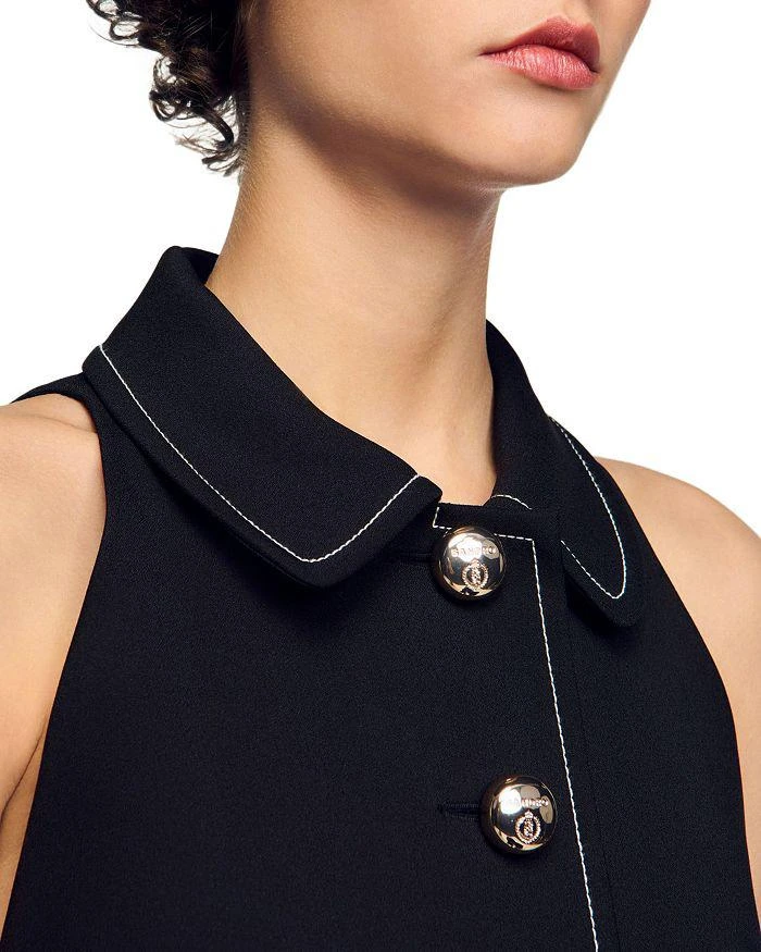 Sandro Peter Pan Collar Dress 4