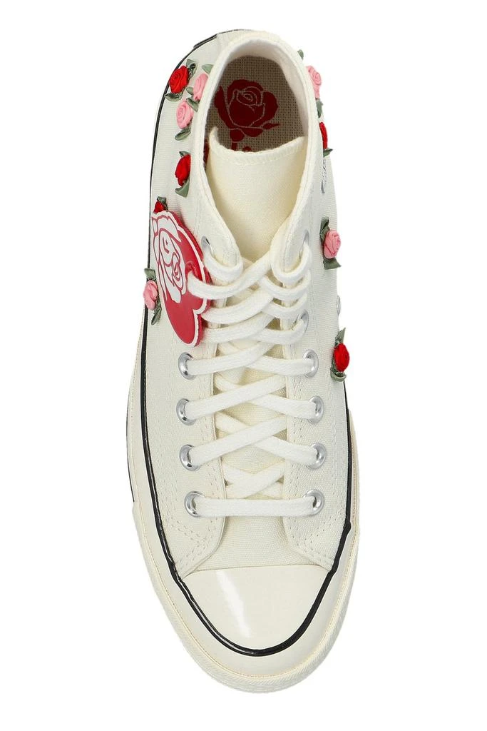 Converse Converse Floral Embellished High-Top Sneakers 6