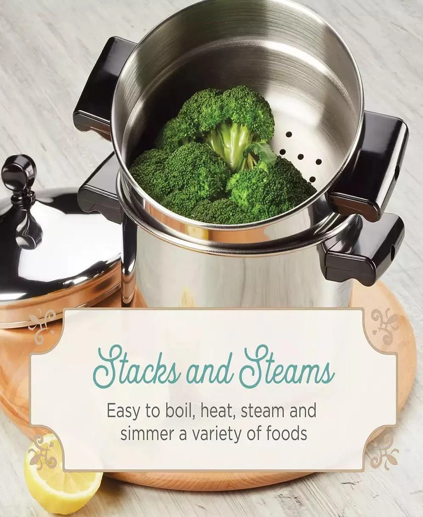 Farberware Classic Series Stainless Steel 8-Qt. Saucepot 
Lid 9