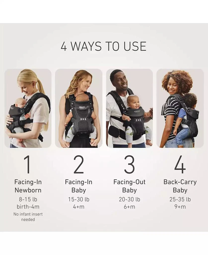 Graco Premier Cradle Me 4-in-1 Baby Carrier 3