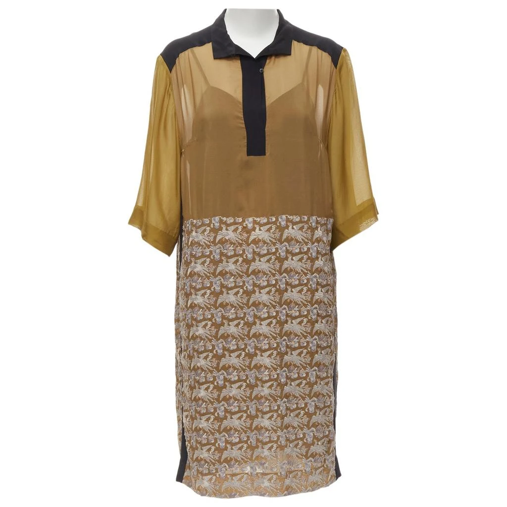 Dries Van Noten Dries Van Noten Leather dress 1