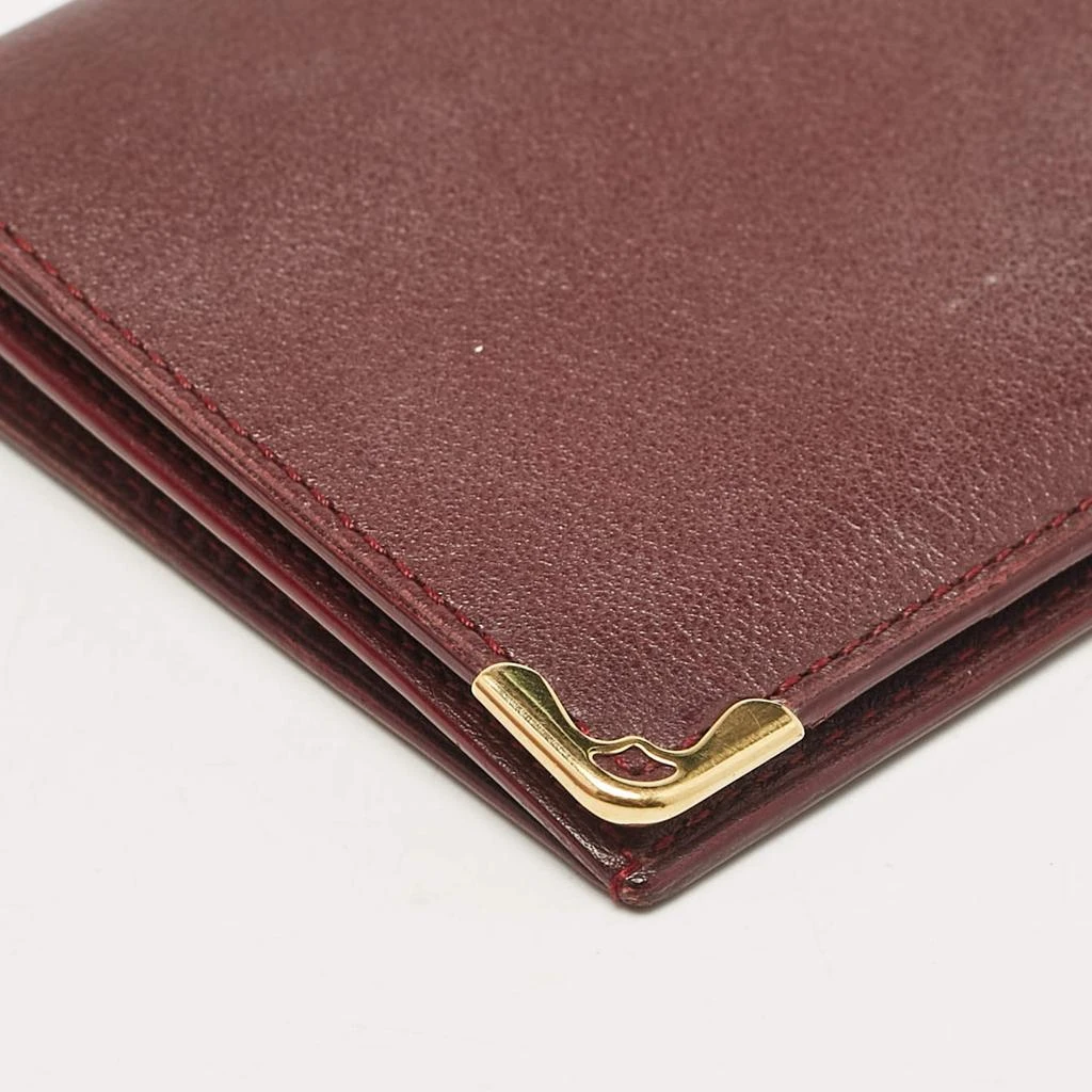 Cartier Cartier Burgundy Leather Must de Cartier Long Bifold Wallet 11
