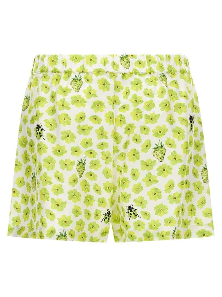 Versace Versace Floral-Printed Elasticated Waistband Shorts 2
