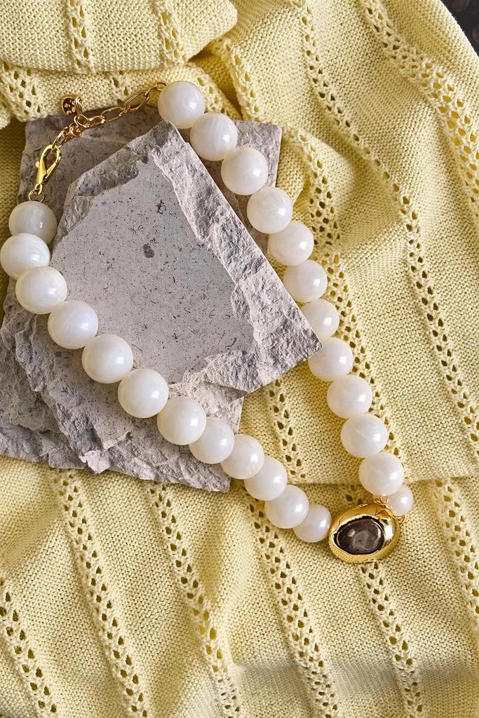 Gabriel + Simone Gabriel + Simone - Women
s Chunky Beaded Resort Necklace