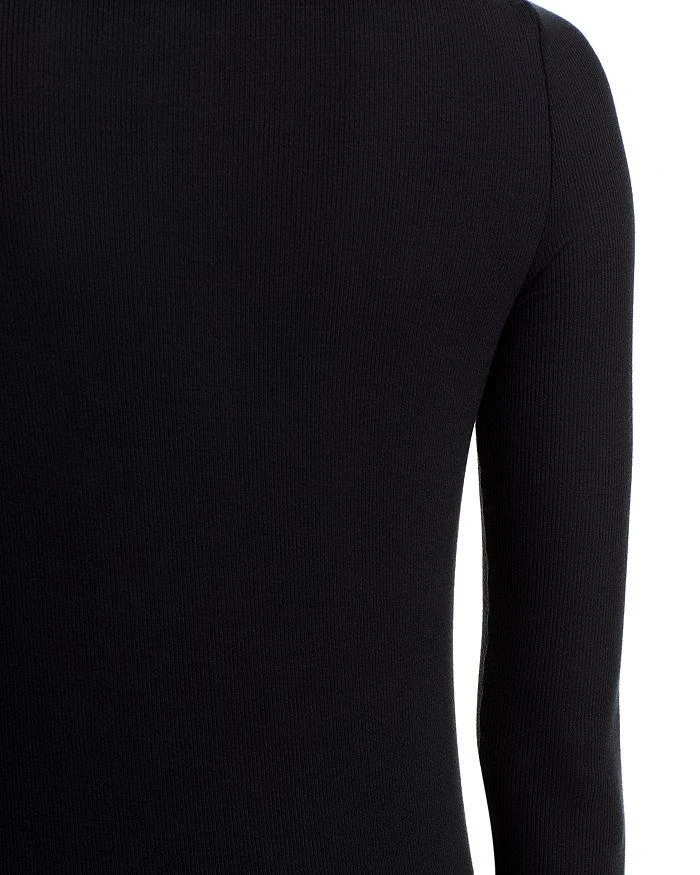 ATM Anthony Thomas Melillo Anthony Thomas Melillo Rib Knit Mixed Media Henley Tee 4
