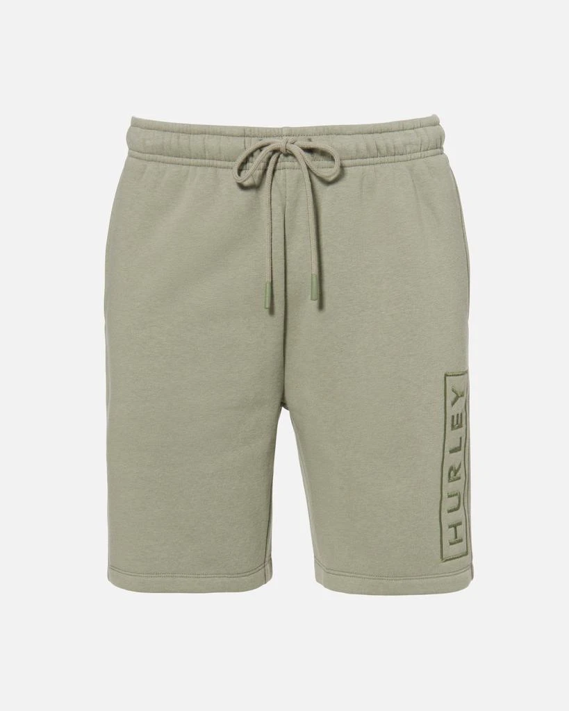 United Legwear Men's Essential Boxed Logo Fleece Shorts 1