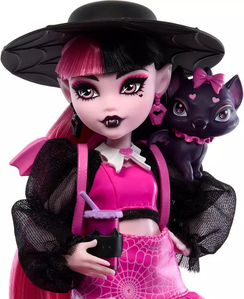 Monster High Draculaura Fashion Doll with Pet Count Fabulous and Accessories 2