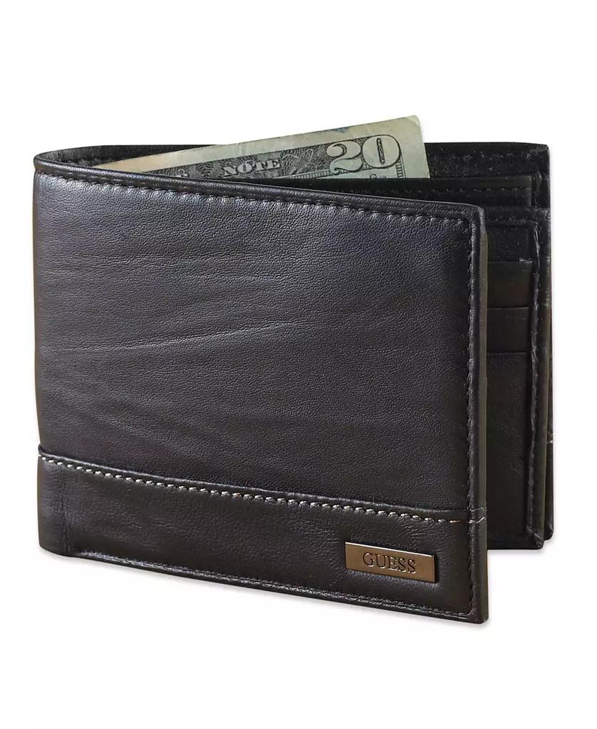 GUESS Men's Leather Bifold Wallet