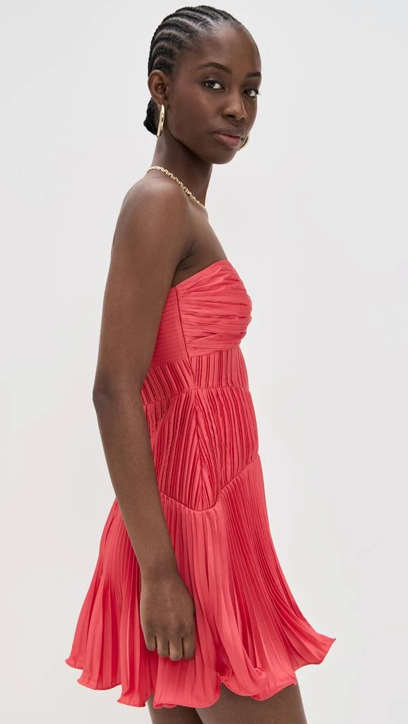 AMUR Catrina Mini Pleated Dress 3