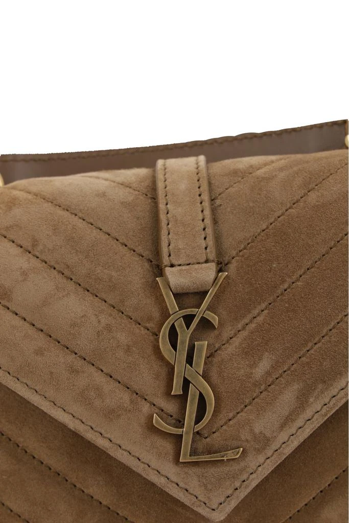 Yves Saint Laurent Saint Laurent College Logo Plaque Tote Bag 3
