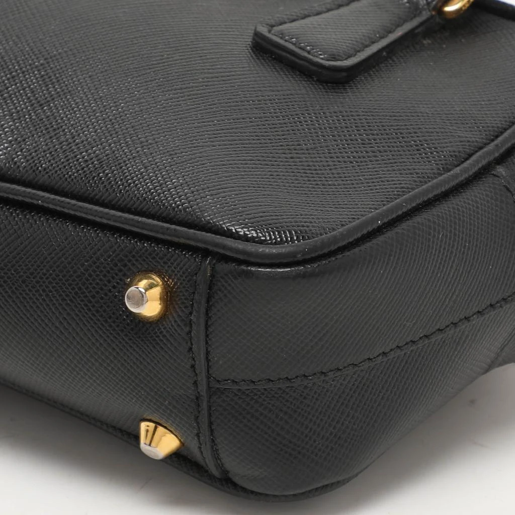 Prada Prada Black Saffiano Lux Leather Mini Crossbody Bag 16