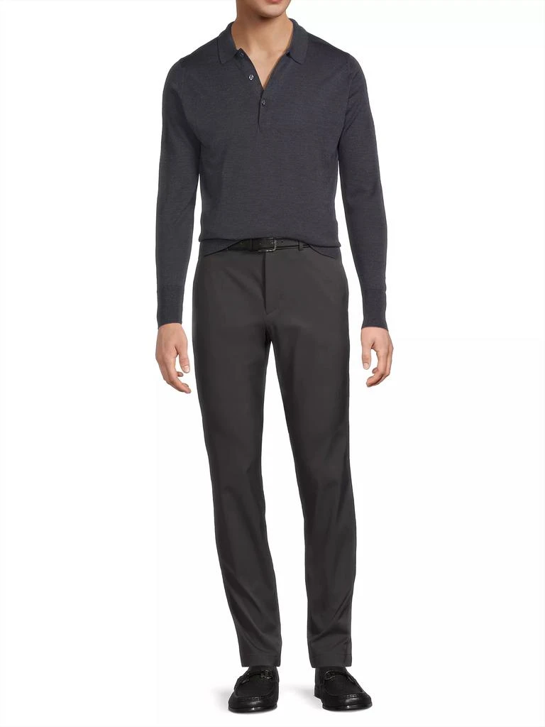 John Smedley Cotswold Merino Wool Polo Shirt 2