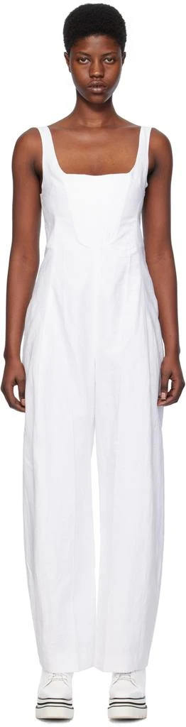 Stella McCartney White Corset Jumpsuit 1
