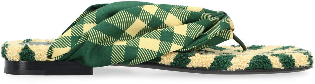 Burberry Burberry Check Fabric Slides