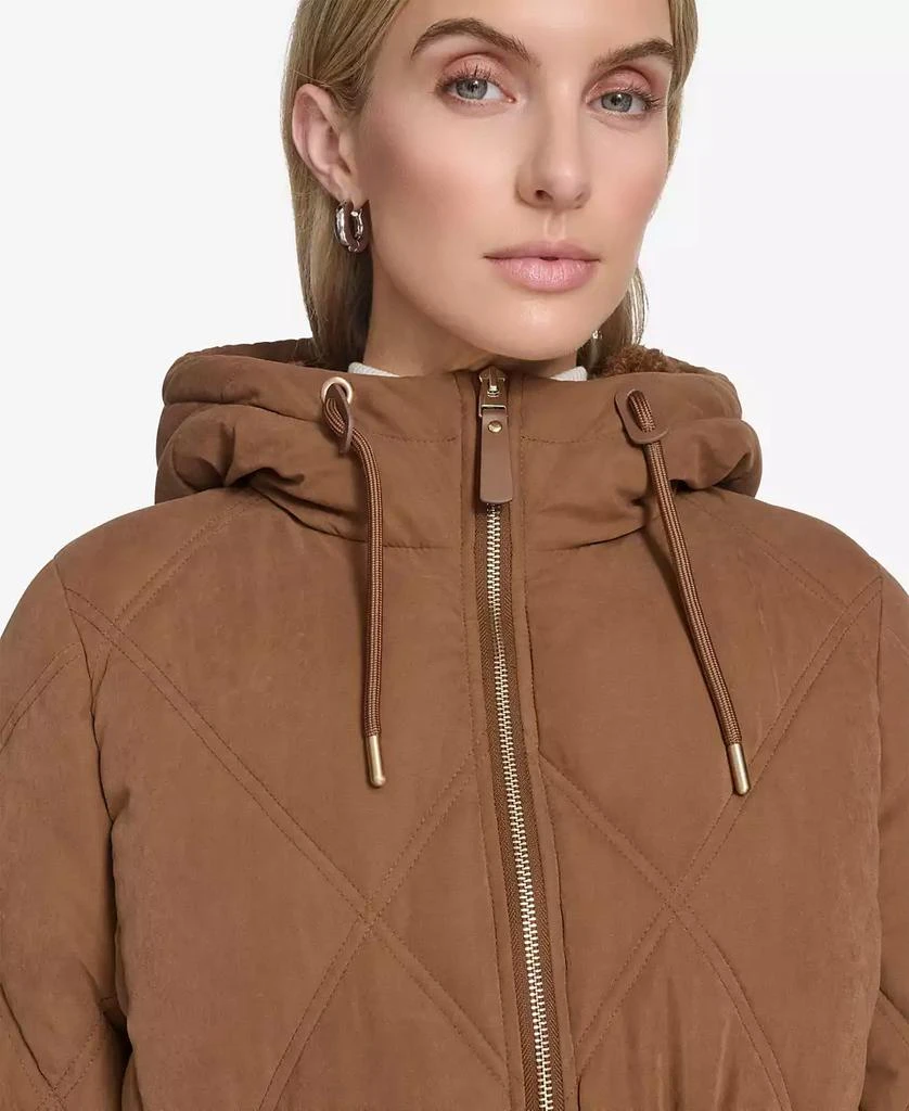 Andrew Marc Women
s Hollis Belted Parka 4