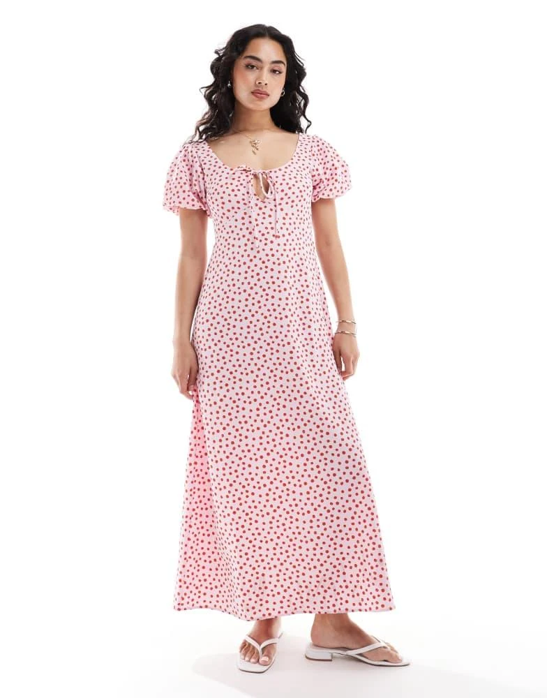 fuschia lace dress Annie Dress in Light Pink XL main image 0