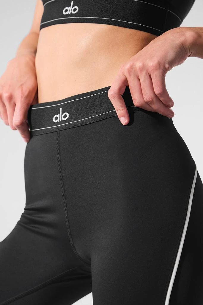 Alo Airlift High-Waist Suit Up Legging - Black/White 5