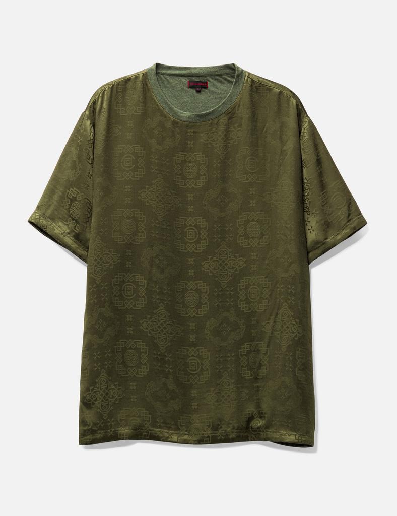 Clot CLOT CHINESE PATTERNED SILK T-SHIRT