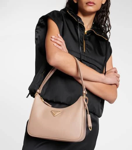 Prada Re-Edition Mini leather shoulder bag 2