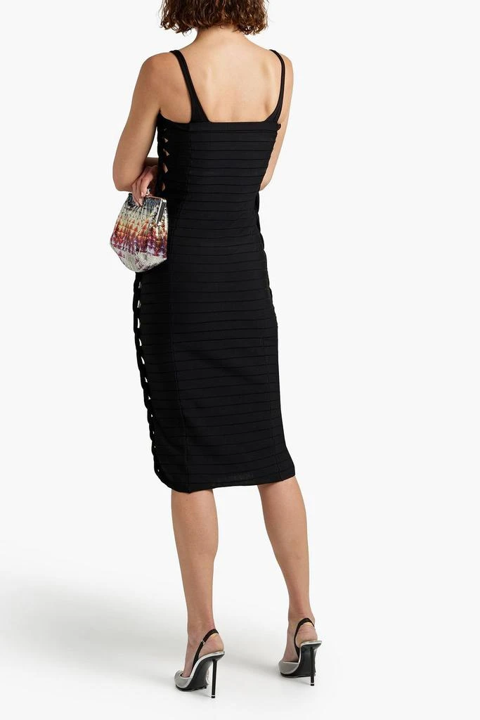 Dion Lee Braided ribbed-knit dress 3