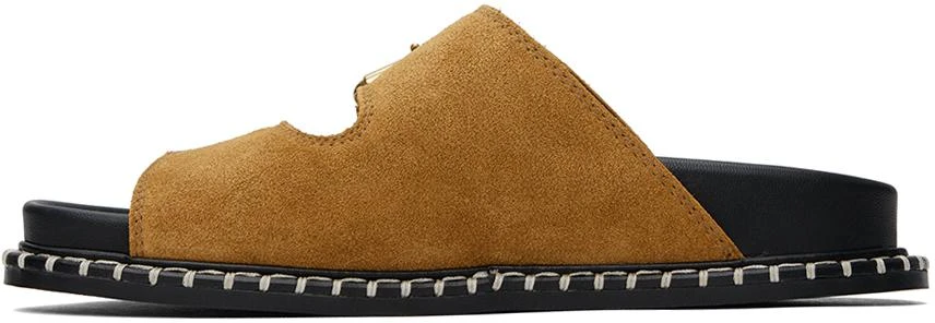 Chloé Tan Rebecca Slide Sandals 3