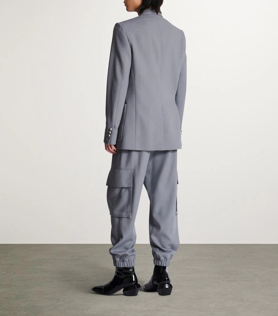 Crepe Asymmetric Belted Jacket – On Sale Now with Up to 10% Off