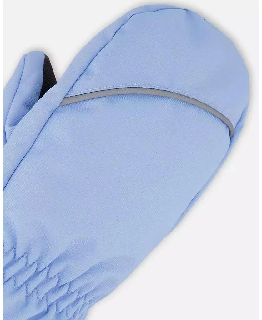 Deux par Deux Girl Winter Mittens Play Light Blue - Child 3