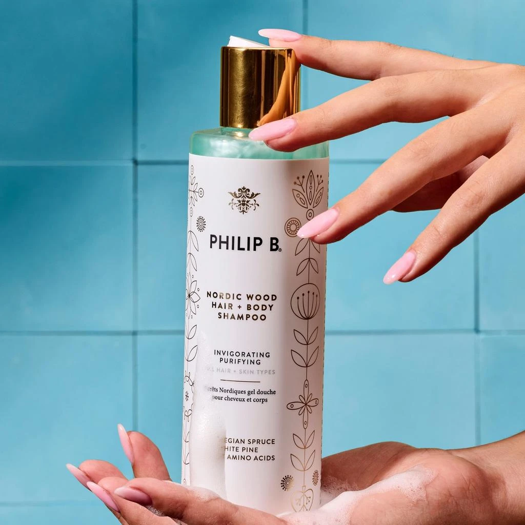 Philip B Philip B Nordic Wood Hair and Body Shampoo 11.8 fl. oz 4