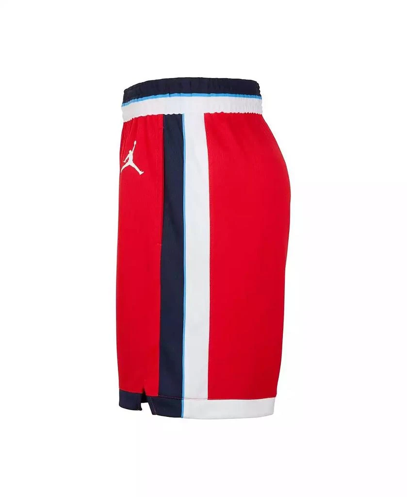 Jordan Men's Red LA Clippers 2024/25 Statement Edition Swingman Performance Shorts 4