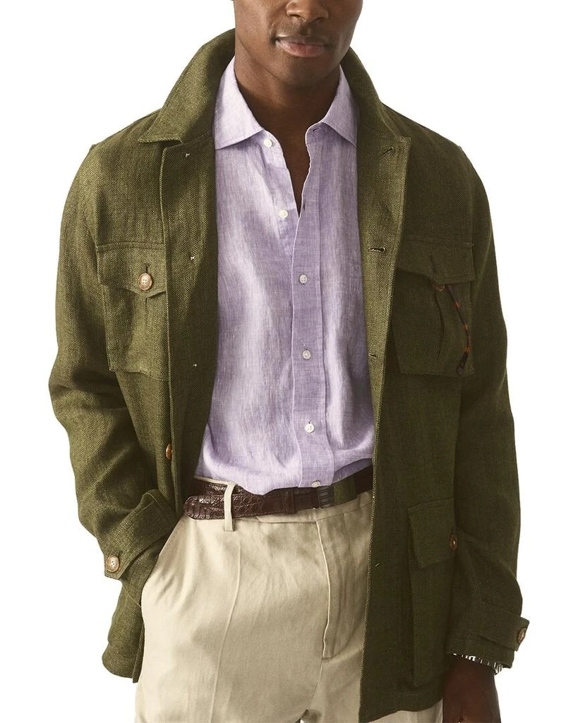 J.McLaughlin Green Aston Jacket