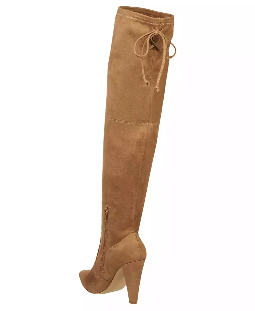 French Connection Women's Jordan Cone Heel Lace-up Over-The-Knee Boots 3