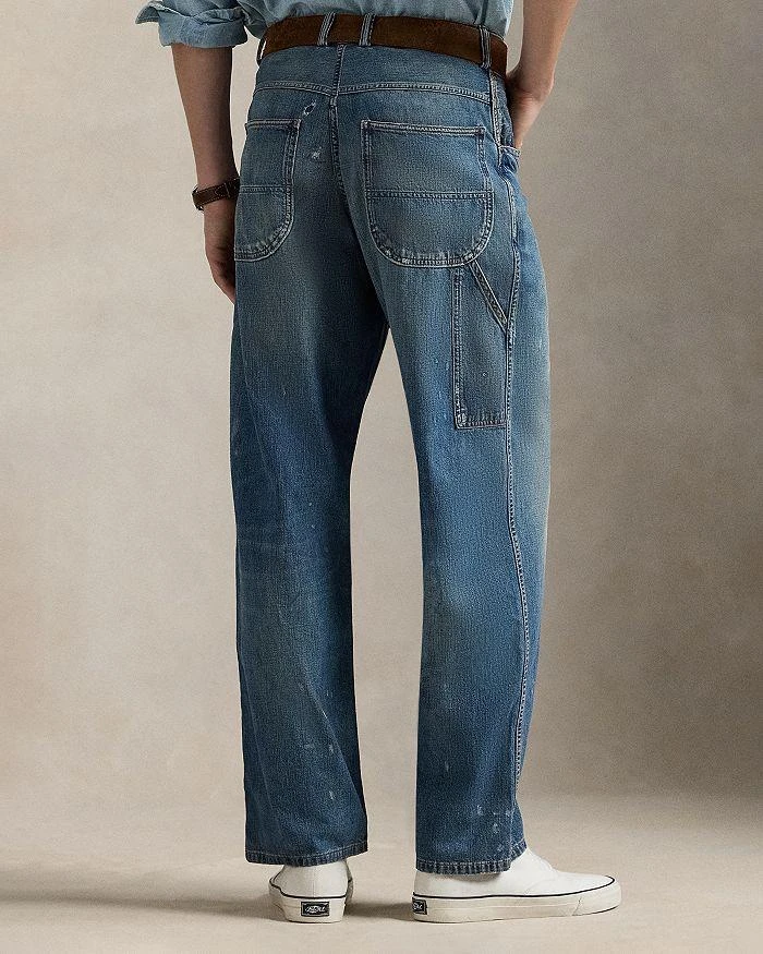 Ralph Lauren Relaxed Fit Distressed Carpenter Jeans 4