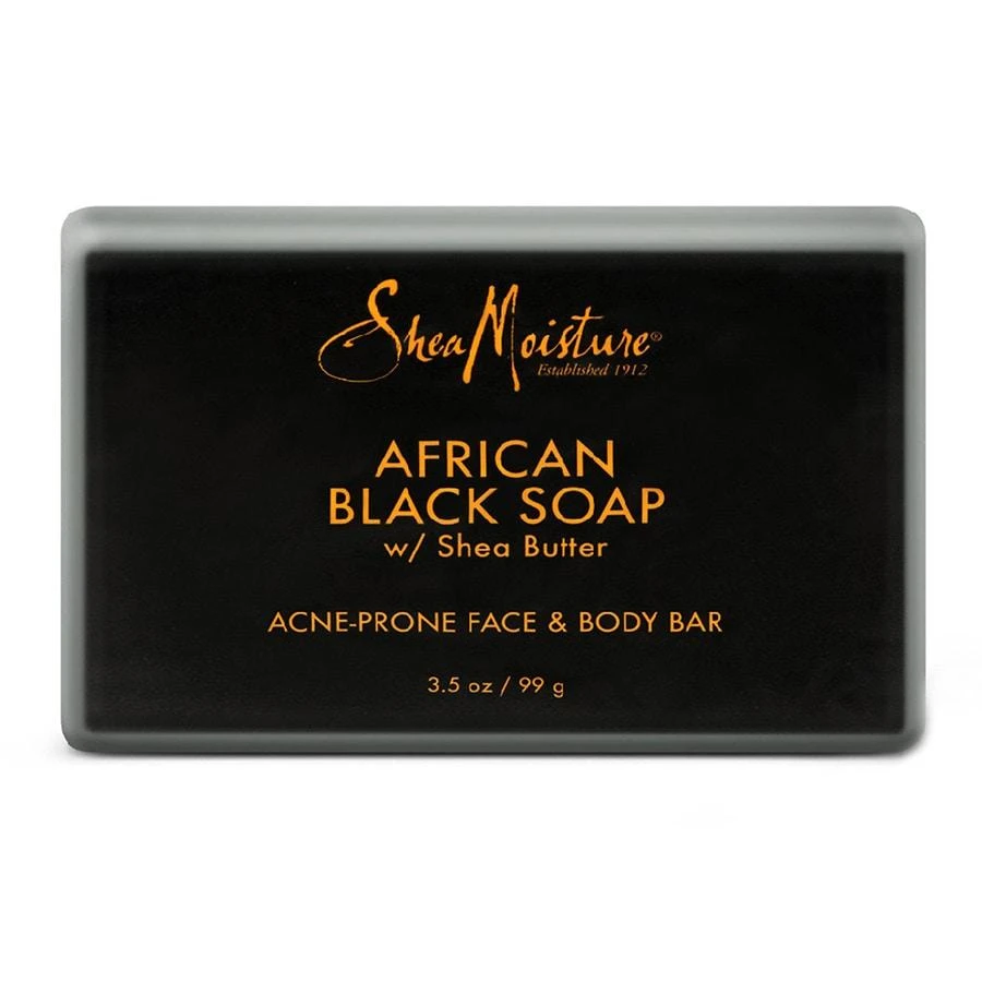 SheaMoisture Face and Body Bar African Black Soap