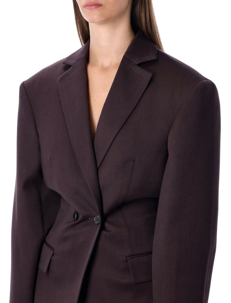Magda Butrym Magda Butrym Long Sleeved Pinstripe-Detail Blazer 3