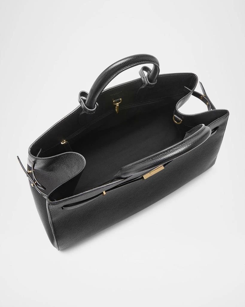 Demellier The Hudson Leather Top-Handle Bag 4