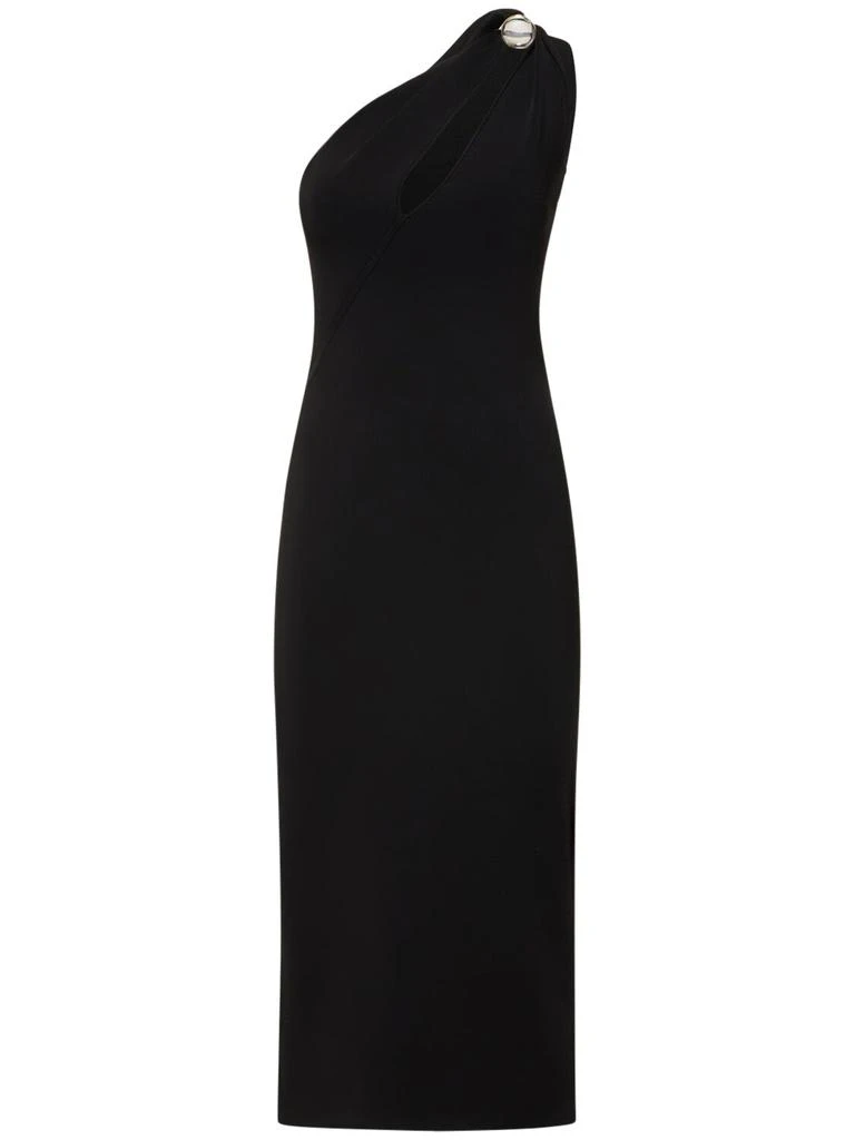 Galvan Skye Compact Knit Midi Dress 1