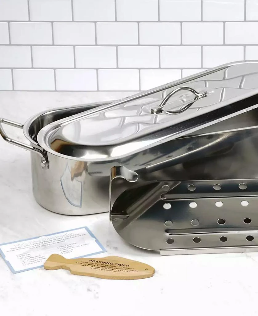 RSVP International Endurance Stainless Steel 23" Fish Poacher 5