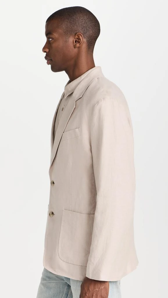 Vince Relaxed Hemp Blazer 3