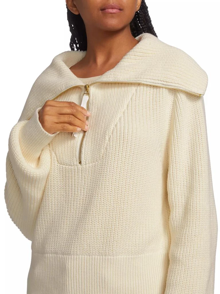 Varley Mentone Quarter-Zip Knit Top 6