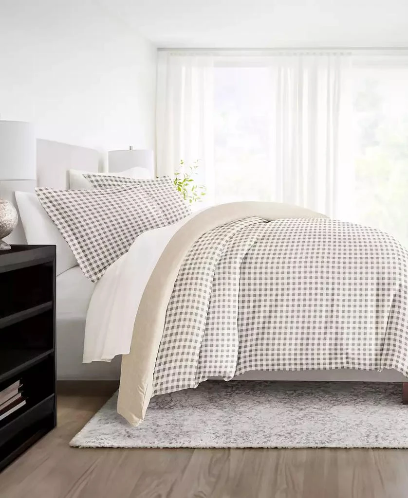 IENJOY HOME Timeless Pattern Reversible 3-Pc. Duvet Cover Set 2