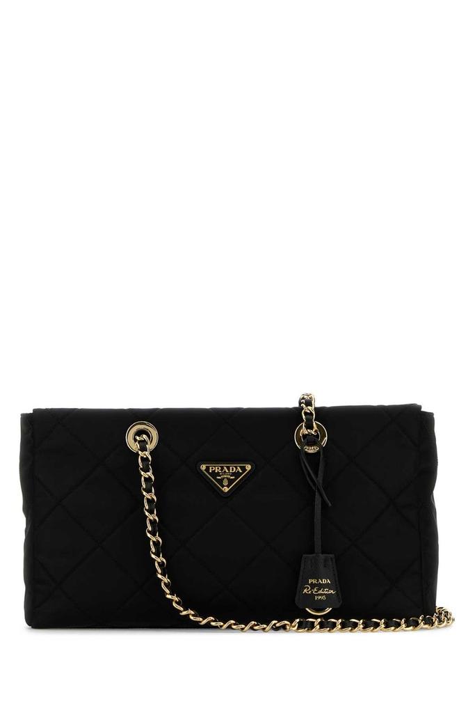 Prada Prada Quilted Chain-Linked Shoulder Bag - Shoulder