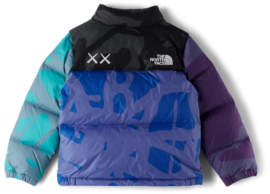 The North Face Baby Blue KAWS Edition Down 96 Nuptse Jacket 2