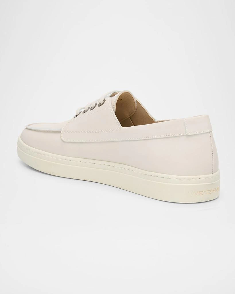 Stuart Weitzman Men's Bristol Leather Boat Shoes 4