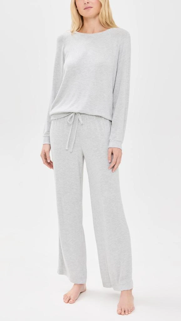 Eberjey Cozy Time Crew Neck Pullover 4