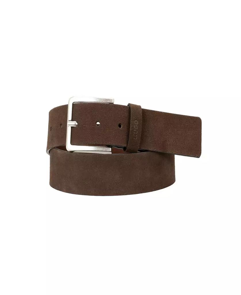 Hugo Boss Men's Printed Logo Casual Leather Belt