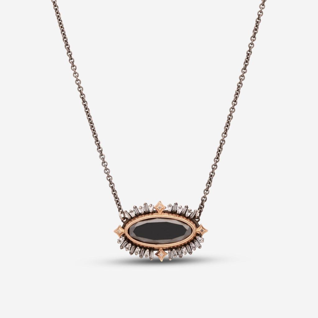 Armenta Armenta 14K Rose Gold & Blackened Sterling Silver Necklace 18751