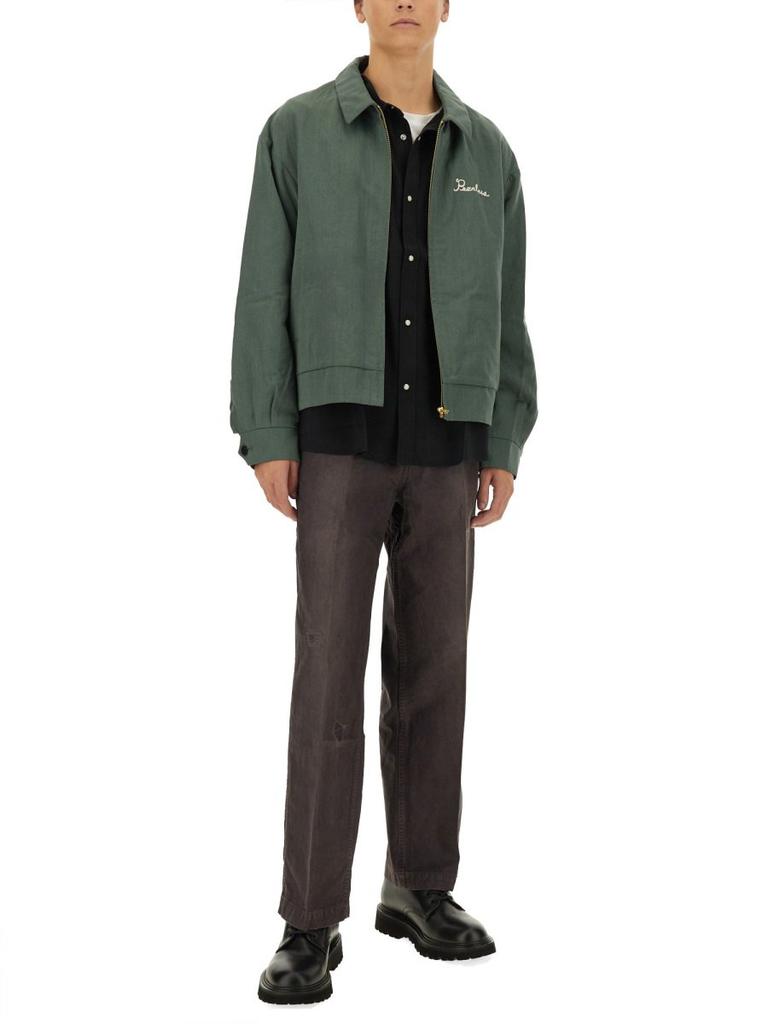 VisVim Visvim Logo Embroidered Casual Shirt