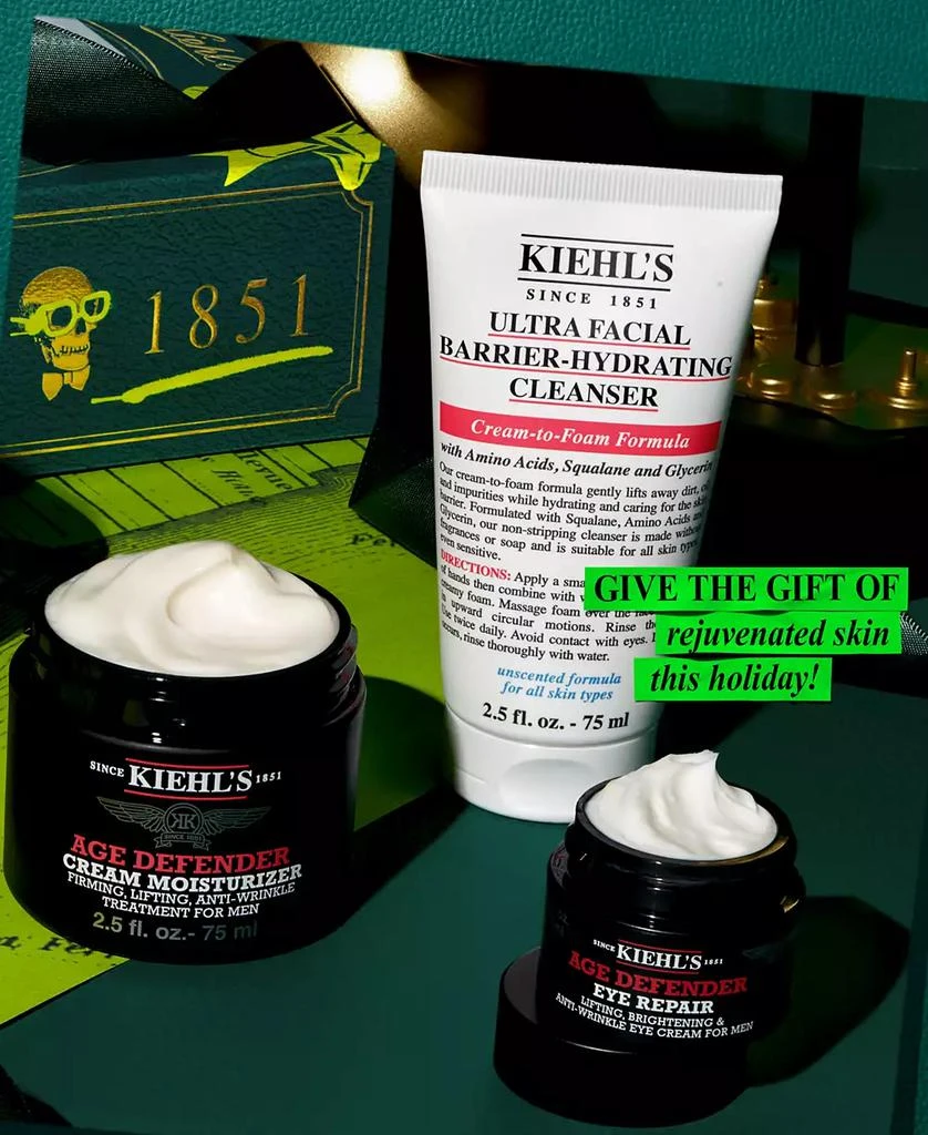 Kiehl
s Men
s 3-Pc. Age Defenders For Him Gift Set 2