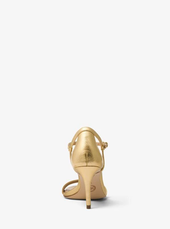 Michael Kors Simone Metallic Sandal 3