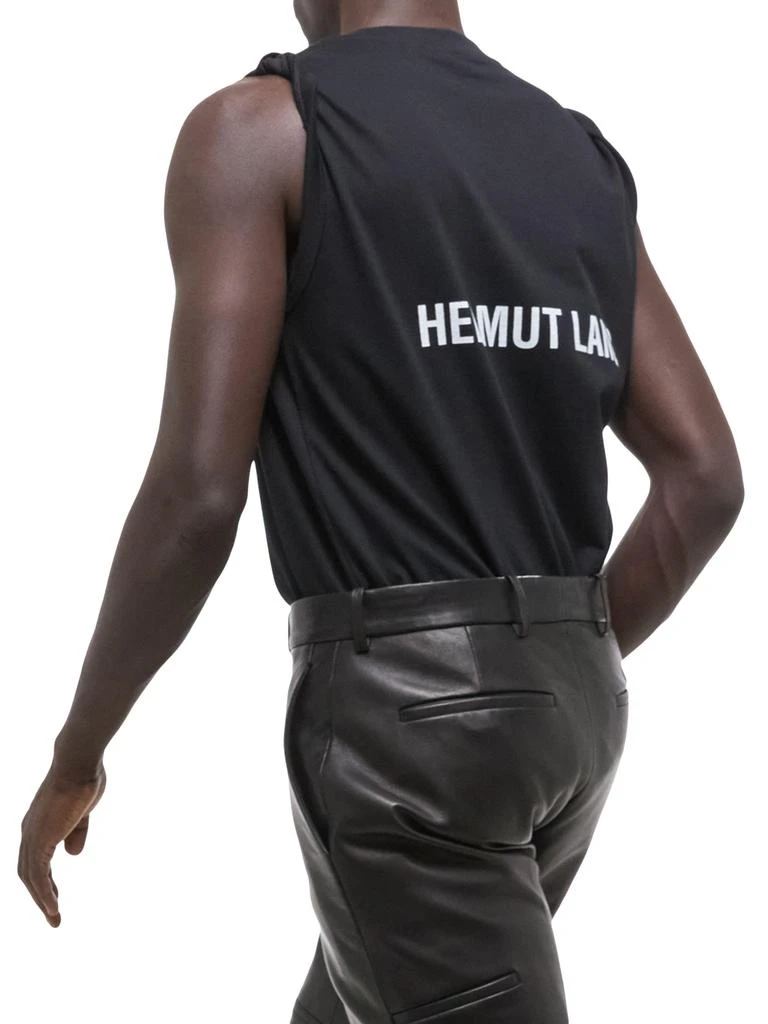 Helmut Lang Cotton Logo Muscle Tank Top 5